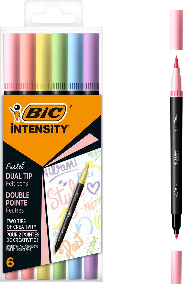 Ty Filzstift Bic Intensi PK6 doppelseitig PK6