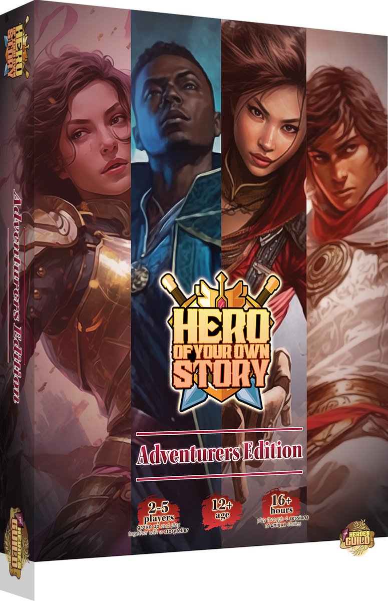 Asmodee Held deiner eigenen Geschichte – Adventures Edition – Englisches Brettspiel
