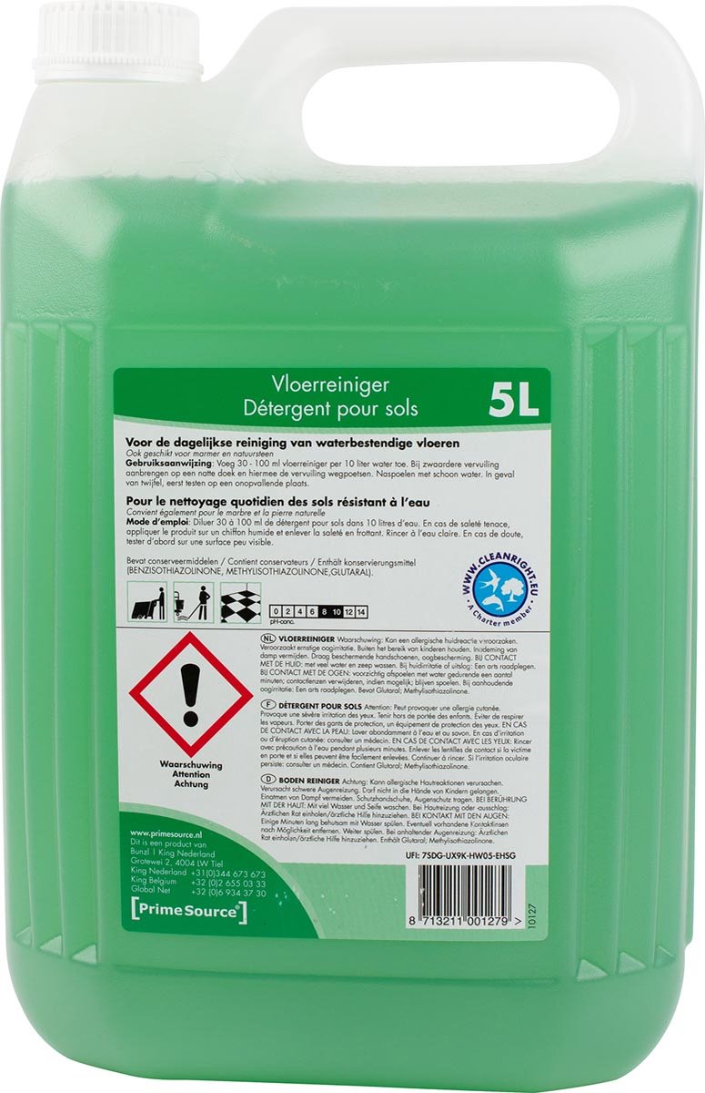 Primesource Bodenreiniger, 5 l Flasche 2 Stück