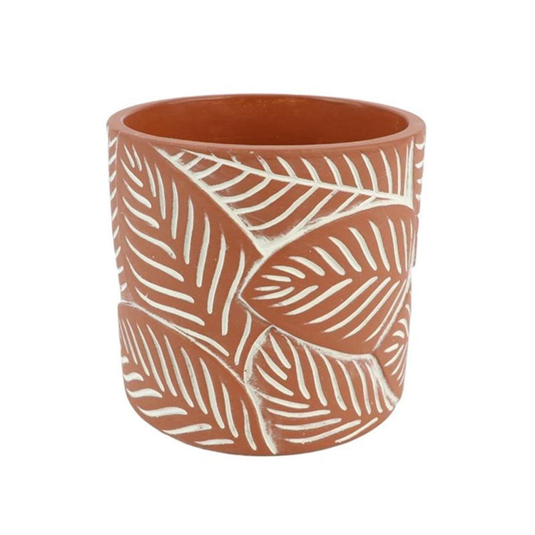 Hbx Natural Living Blumentopf Follo ø13,8xh13cm Terrakotta