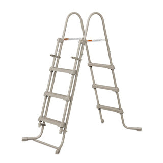 Sommerwellen Schwimmbad Elite Rahmen 427 x 107 cm dunkler Doppel -Rattan + Filterpomp