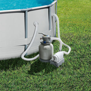 Sommerwellen Sandfilterpumpe Schwimmbad 4164 Liter P u
