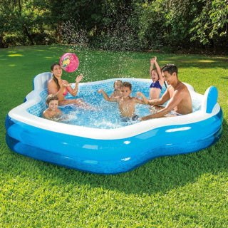 Sommerwellen Schwimmbad elegant 2-Ringe 279 x 254 x 66 cm