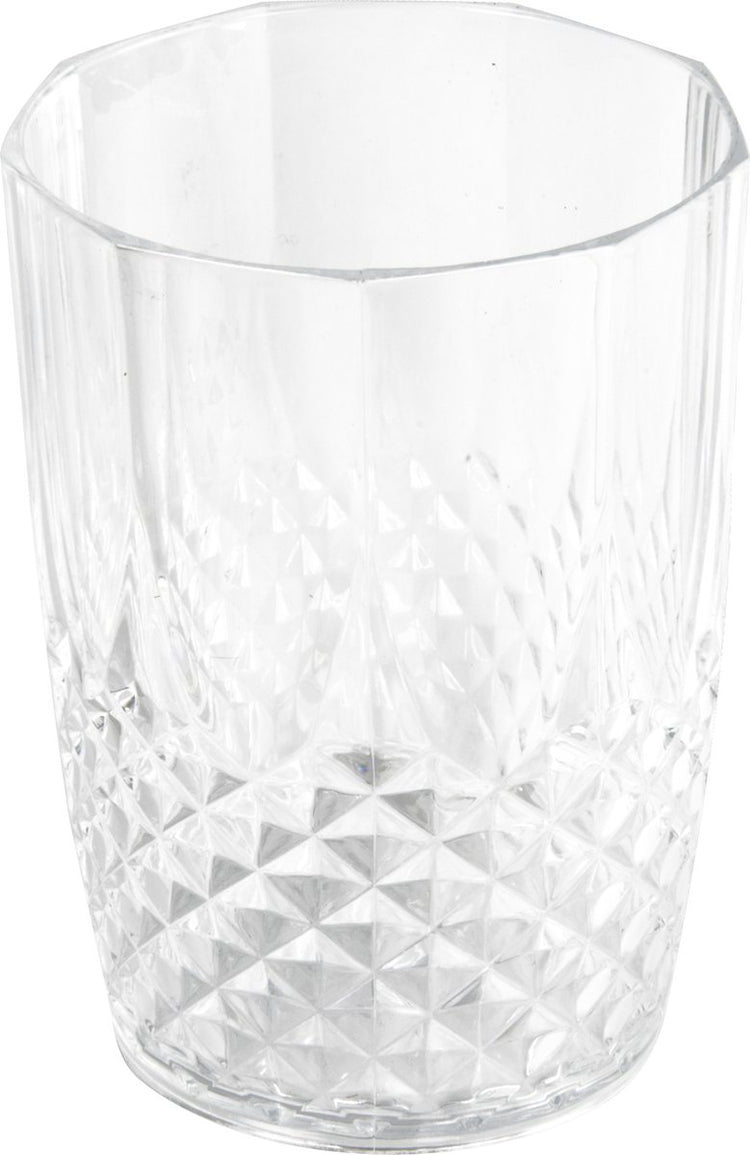 Alpina Wassergläser-Set 6-teilig – Trinkgläser mit Kristalleffekt 400 ml – nachhaltige Trinkgläser für Wasser, Softdrinks und Cocktails – Glas