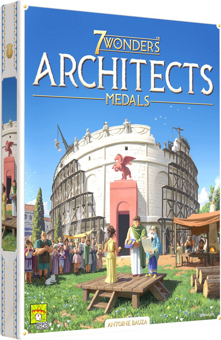 Repos-Produktion 7 Wonders Architects Medals – Niederländisches Brettspiel