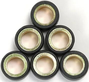 Demnächst erhältlich: Variatorgewicht-Rollenkernsatz RMS 20x12 mm, 10,5 g, 6-tlg.