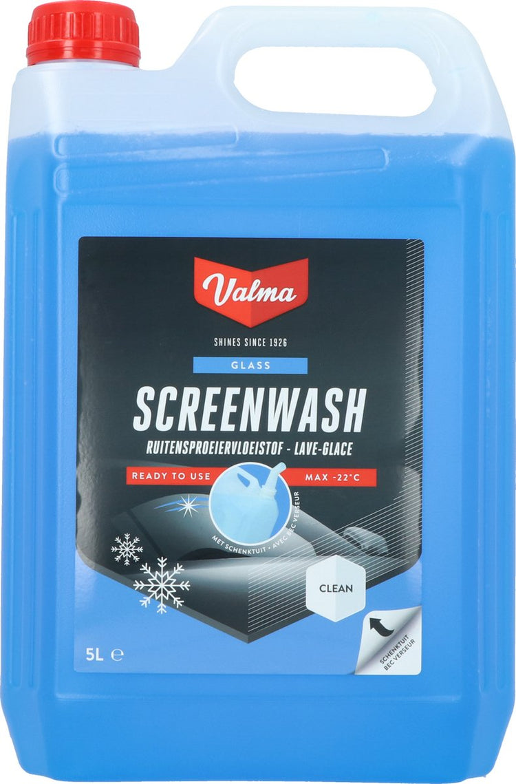 Valma WK05S Fenster Sprühflüssigkeit Anti -Fry Side Ready Ready -20 ° C (5 Liter)