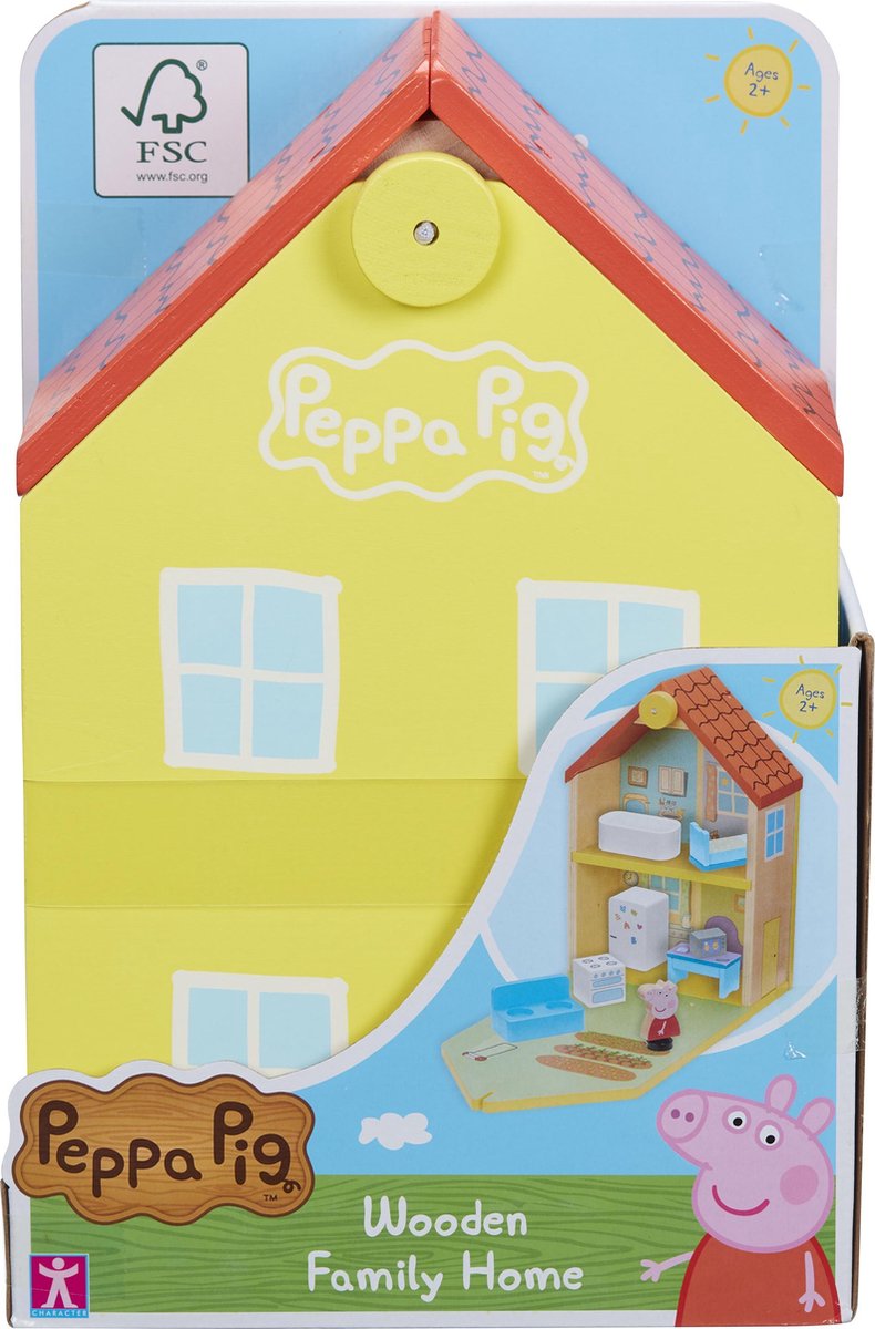 Boti Holzpuppenhaus mit Accessoires