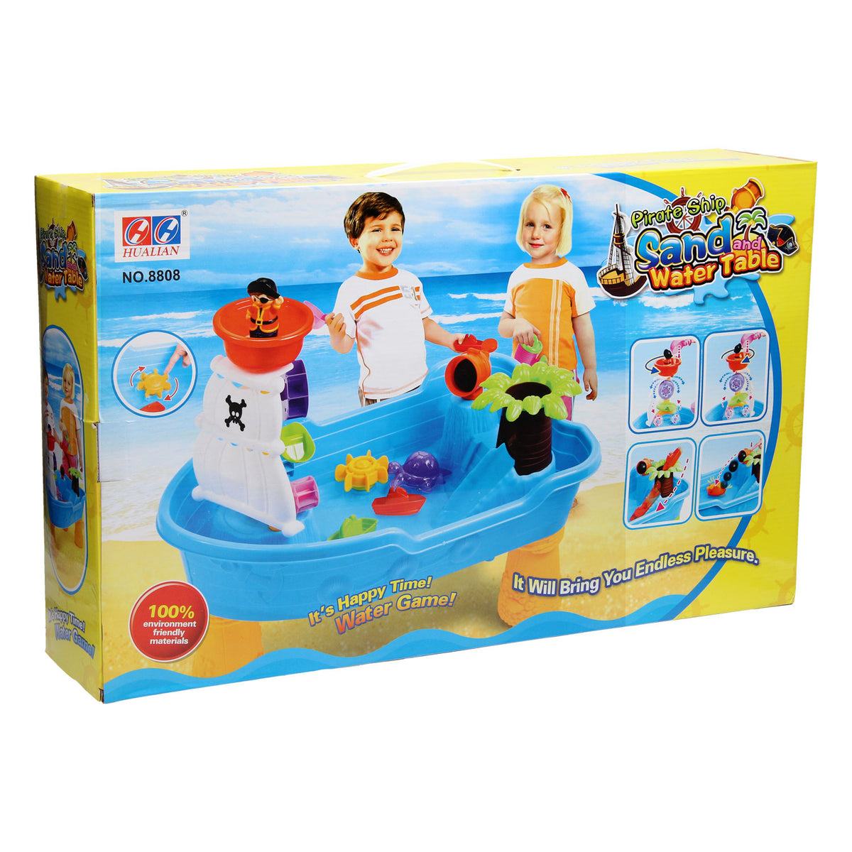 Sand Wasserspiel Set Piratenboot