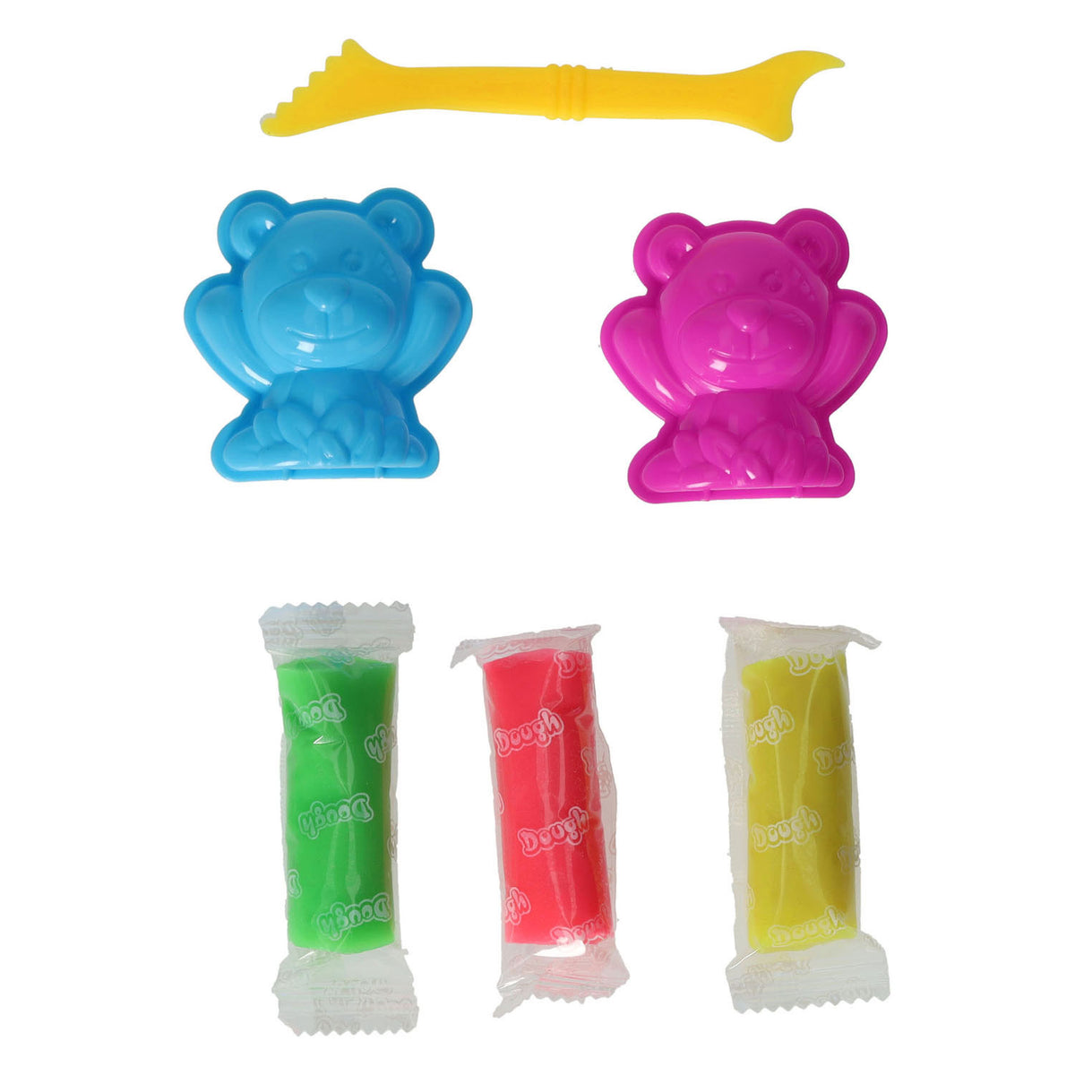 Tonset mit 2 Tierformen und 1 Werkzeug