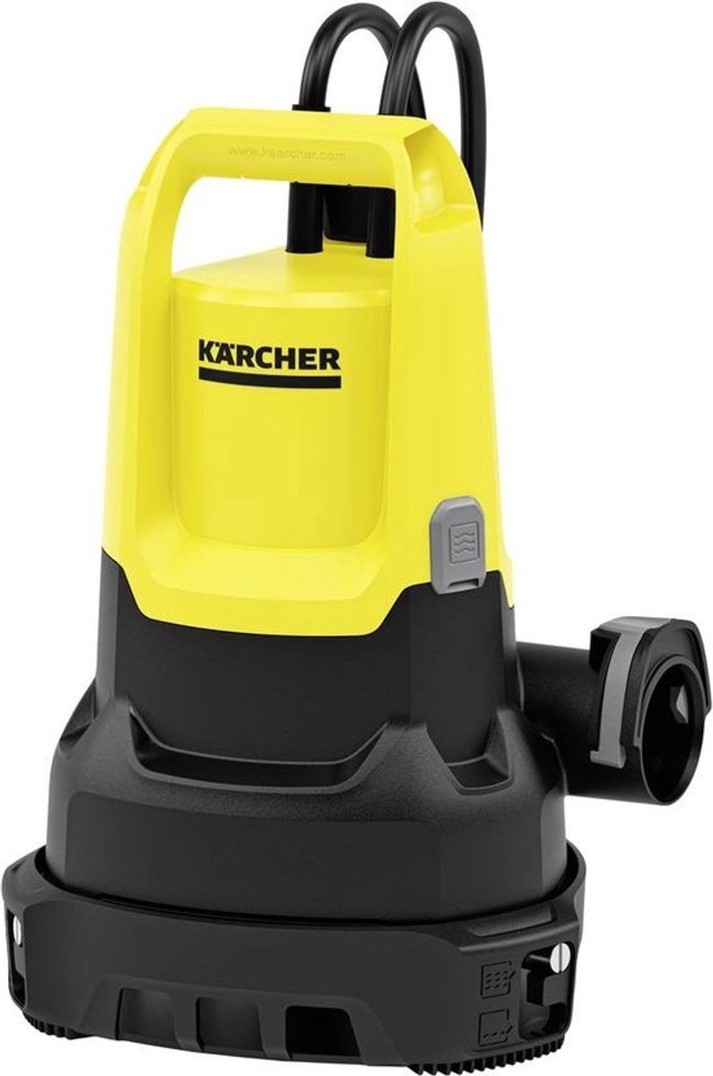 Kärcher SP 16.000 Dual Rein- und Schmutzwasser-Tauchpumpe – Wasserleistung 16.000 l·h – Flachansaugung bis 1 mm – Körnung max. 20 mm