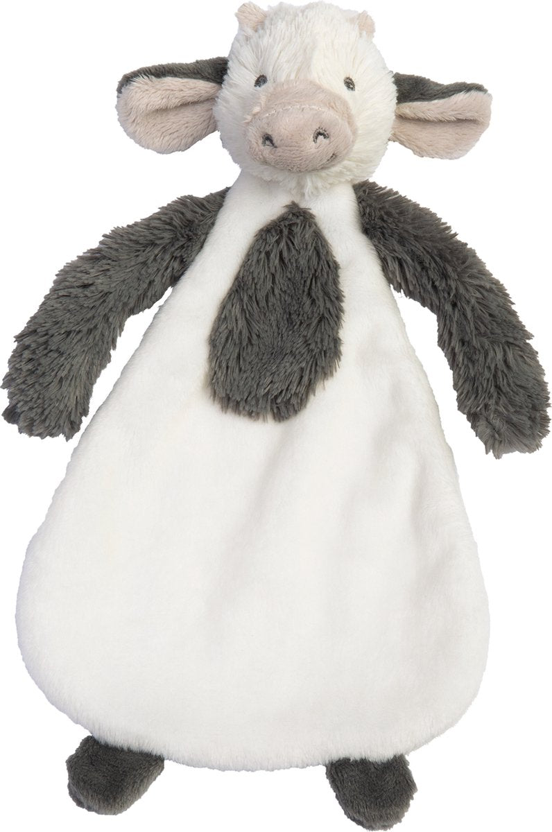 Happy Horse Cow Casper Kuscheltuch – weiß grau – Babygeschenk