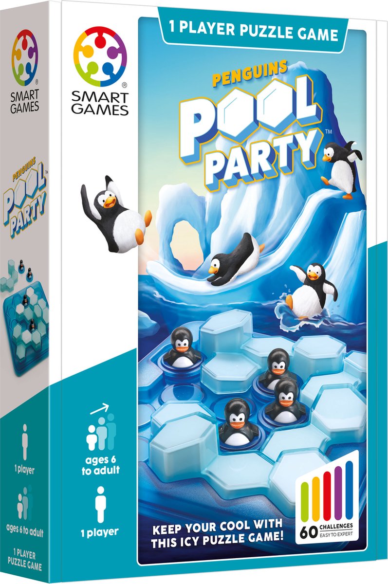SmartGames Penguins Pool Party - Denken Sie das Spiel