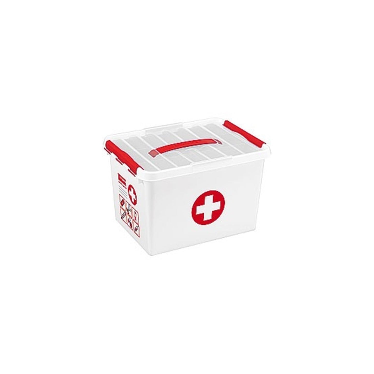 Sunware q-line Erste-Hilfe-Box 22l weiß