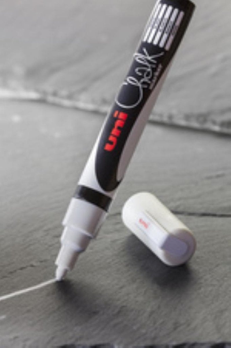 Uni-Posca-Kreidemarker, Liniendicke 1.8-2.5, schwarz, 1 Stück