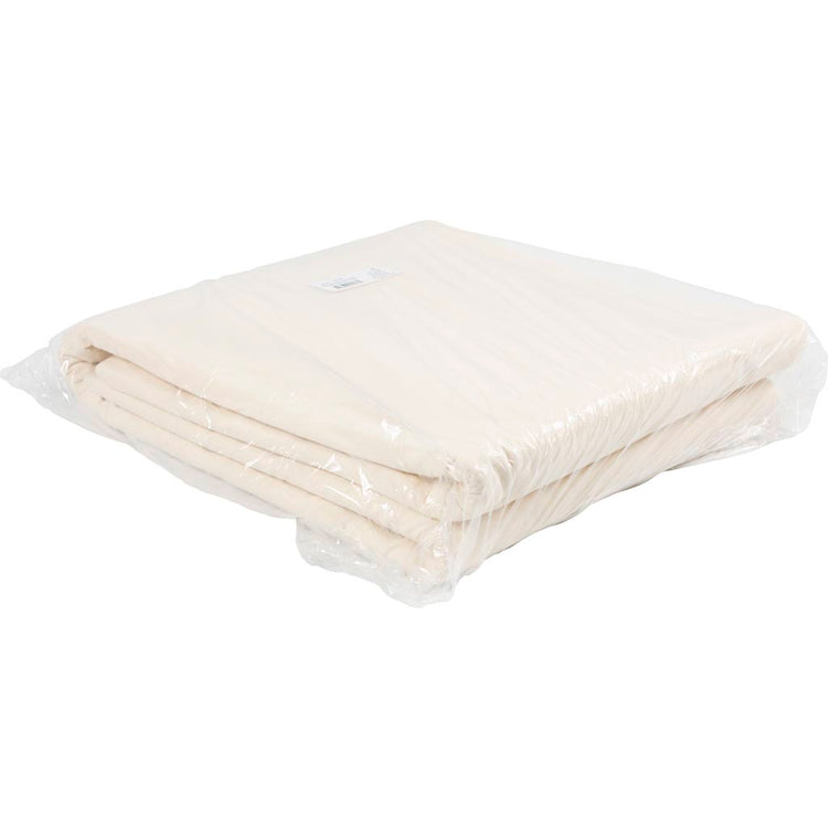 Gewaschene Baumwoll -Leinwand, B: 150 cm, 105 g, natürlich, 25 m 1 Box