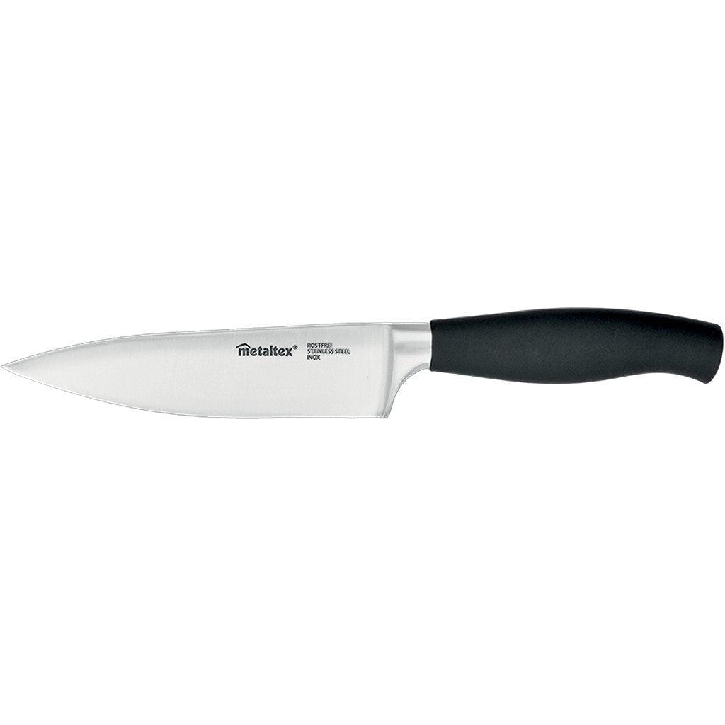 Metaltex Metaltex Komfortköche 30 cm schwarzer Edelstahl Stahl
