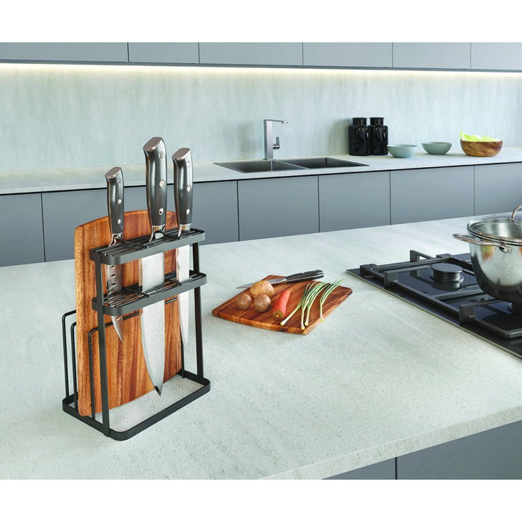 Metaltex Metaltex Tokyo Line Rack für Kleases und Slips Schiffe 16x12x22 cm Schwarz