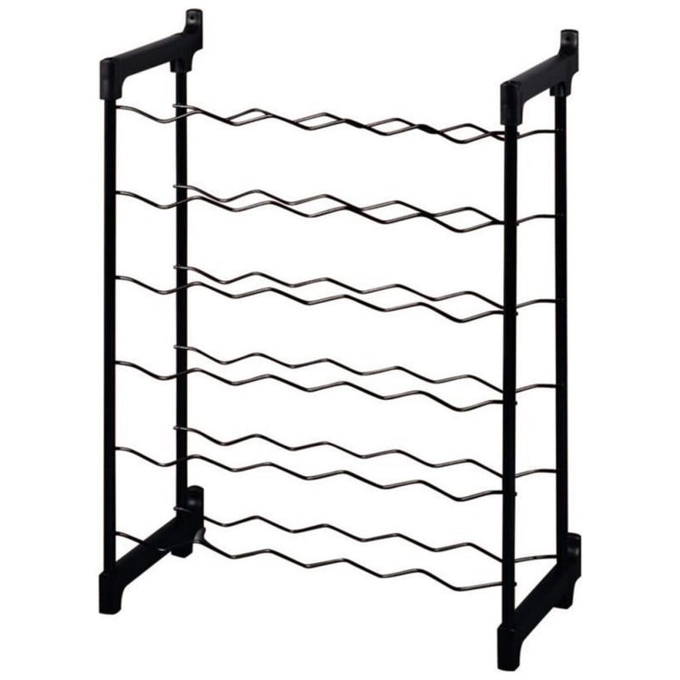 Tomado-Metaltex Tomado-Metaltex Chianti Weinregal für 30 Flaschen 68x50x26 cm Schwarz