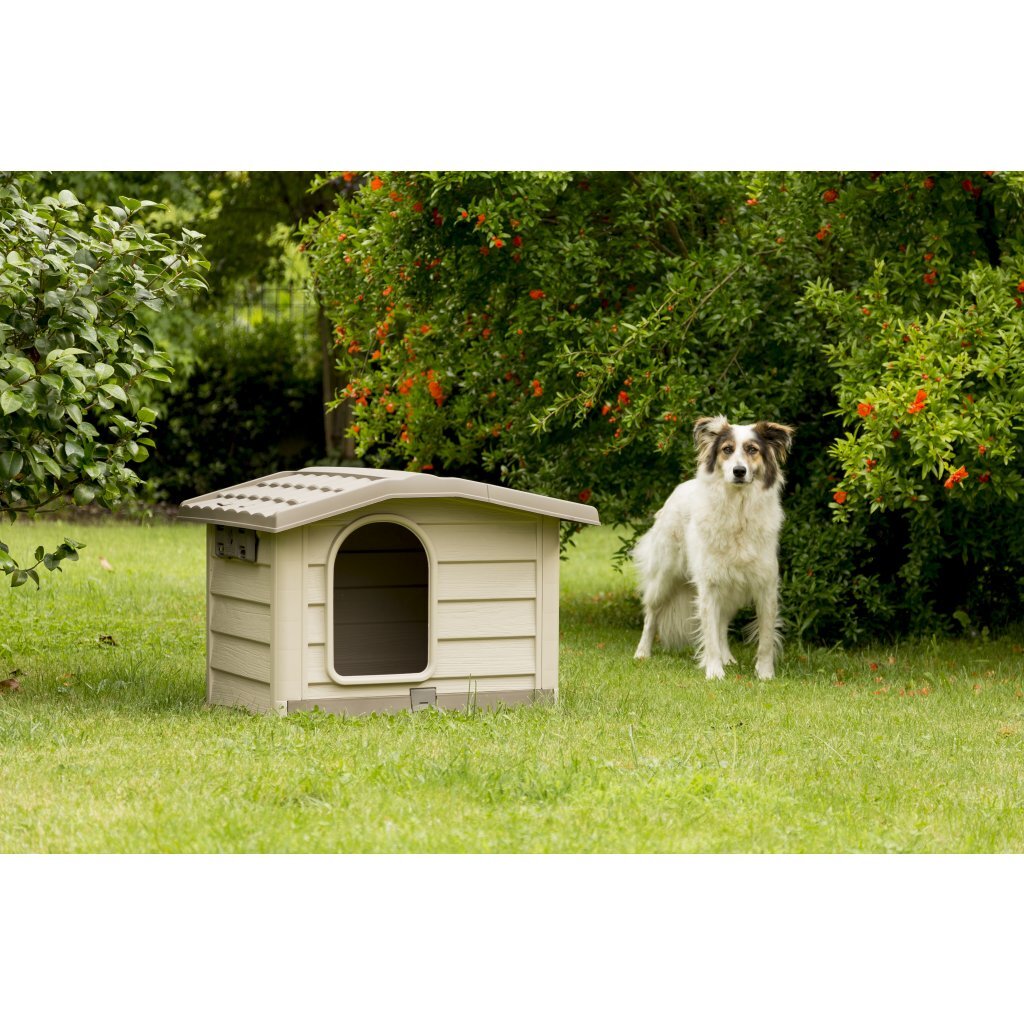 BAMA PET CUCCIA DOG CAGE 89x75x62 cm Beige Taupe