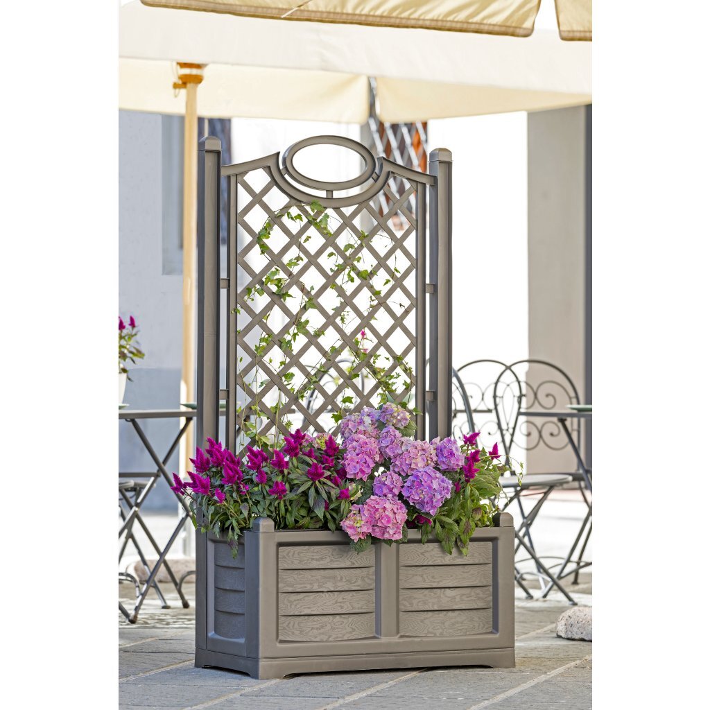 Bama Fioriera Separe Flower Box 80x42.5x150 cm Grau