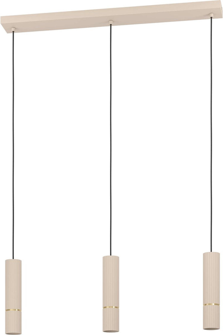 Eglo Caminia Hängelampe – gu10 – 77 cm – Sandfarbe Beigegold
