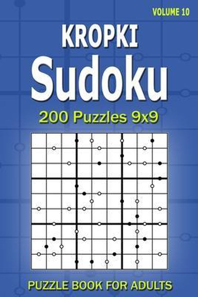 Kropki Sudoku-Rätselbuch für Erwachsene