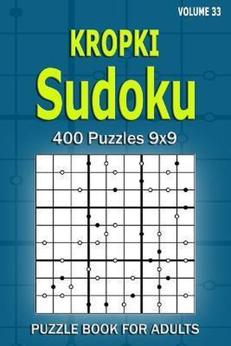 Kropki Sudoku-Rätselbuch für Erwachsene