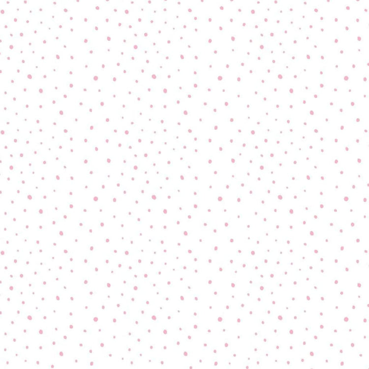 Nordwand Noordwand Tapete Baby Konfetti Punkte weiß rosa Beige