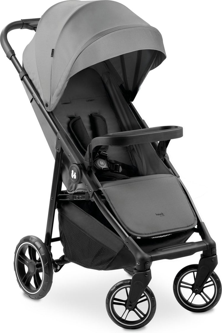 Hauck Shop n Care – Buggy – besonders wendig – mit einer Hand faltbar – grau