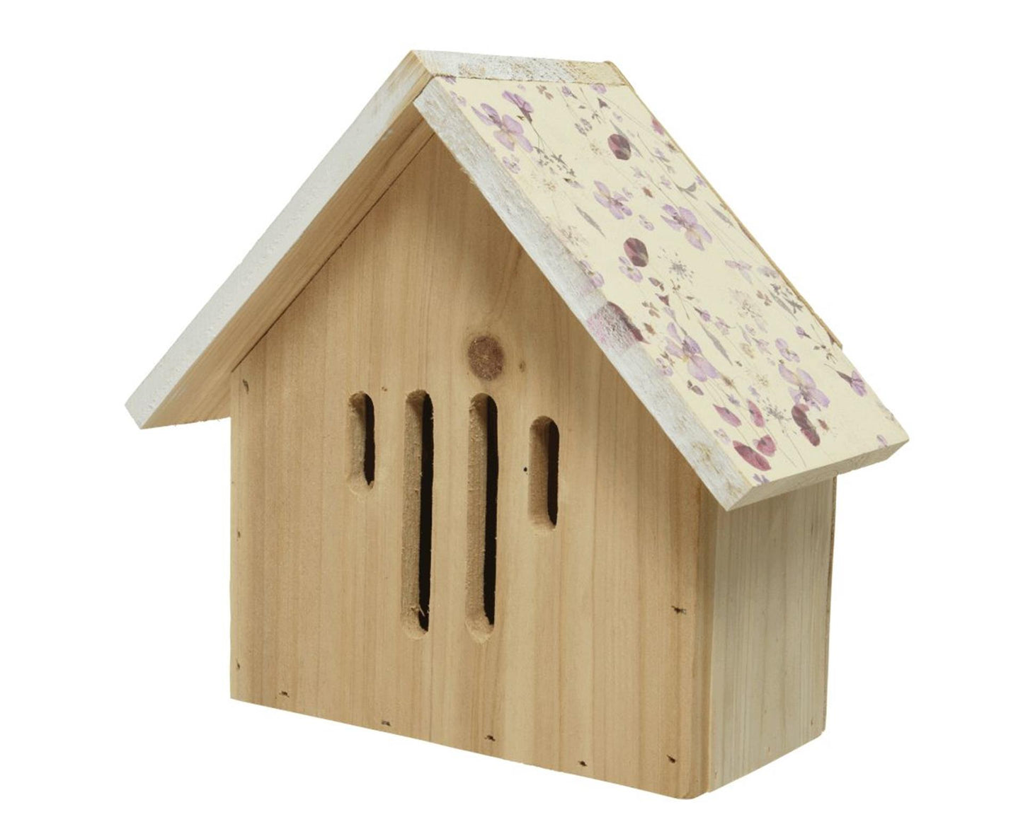 Decoris Insektenhaus Kiefer hellrosa H20cm