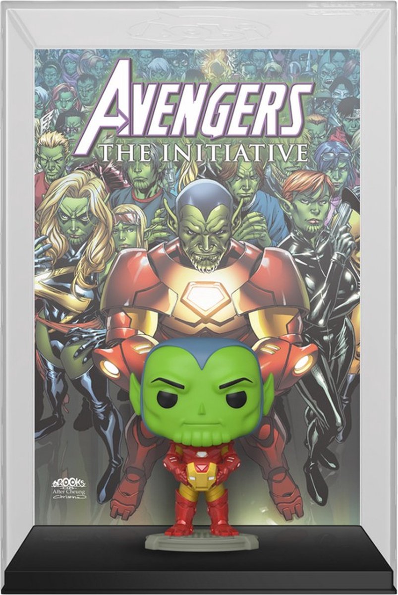 Funko-Pop! Comic-Cover: Marvel – Iron Man Skrull – vertraulich