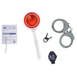 OSA Private Label Police Play Set mit Bonbon -Broschüre