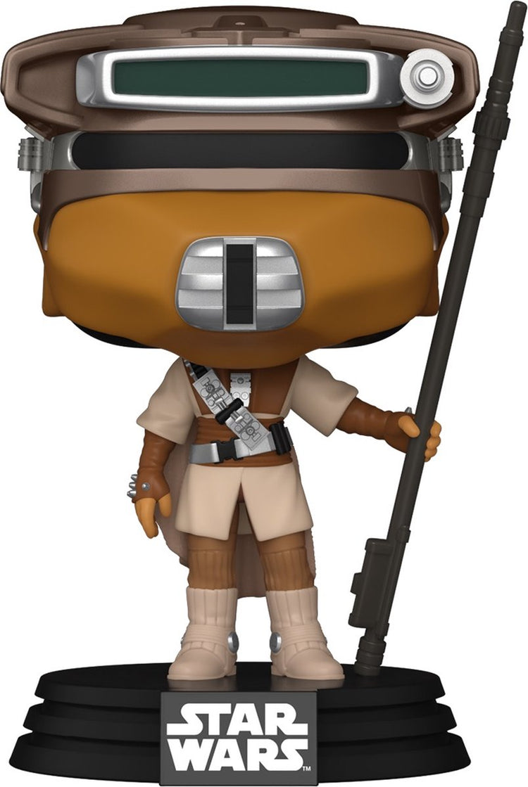 Funko Star Wars Sammelfigur Rückkehr der Jedi-Ritter zum 40-jährigen Jubiläum Pop! Wackelkopf Leia 9 cm mehrfarbig