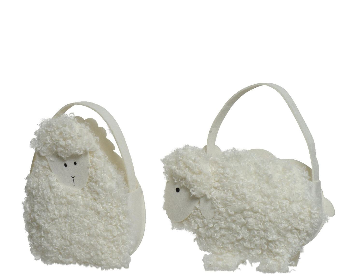 Decoris Tasche Teddyschaf L7,5-B28-H28cm