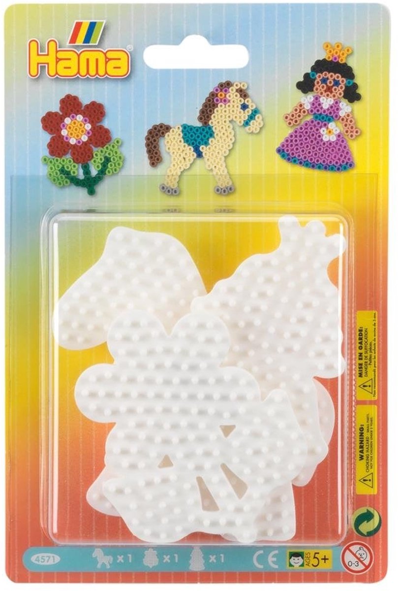 Hama Iron Perlenplatten Pony, Bloem, Prinzessin