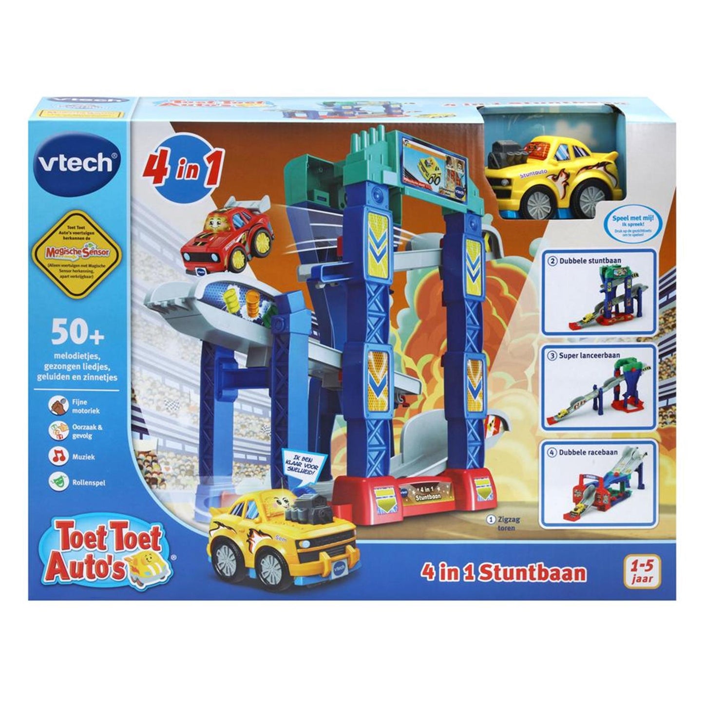 Vtech Toet Toet Cars - 4in1 Stuntbaan