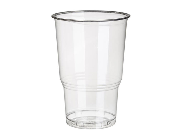 Papstar 25 Trinkbecher PLA Pure 250ml kristallklar