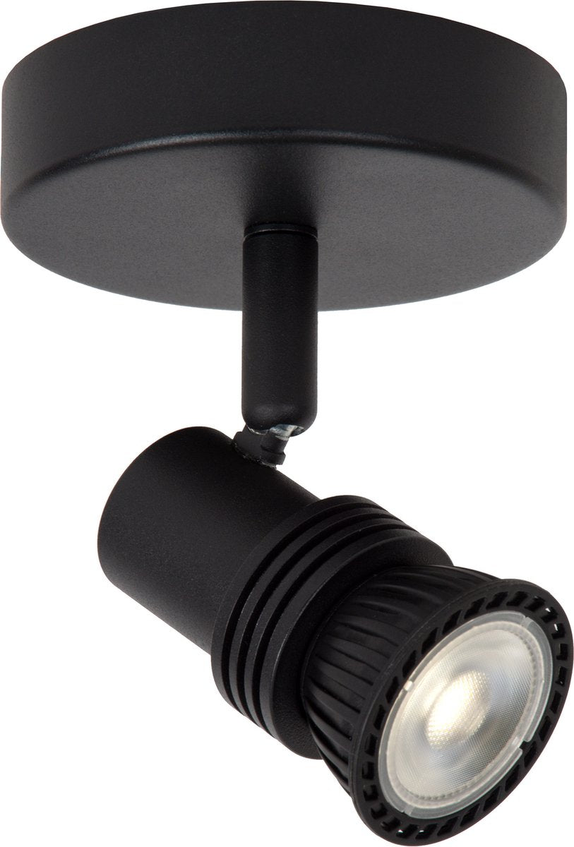 Lucide kianti - Deckenstrahler (Deckenleuchte) - ø 10 cm - 1xGU10 - Schwarz