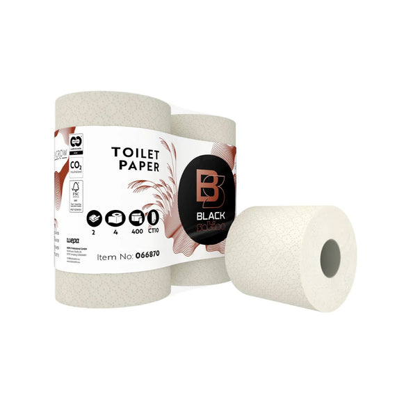 Satino Black Greengrow Toilettenpapier 2-lagig (40 Rollen à 400 Blatt)