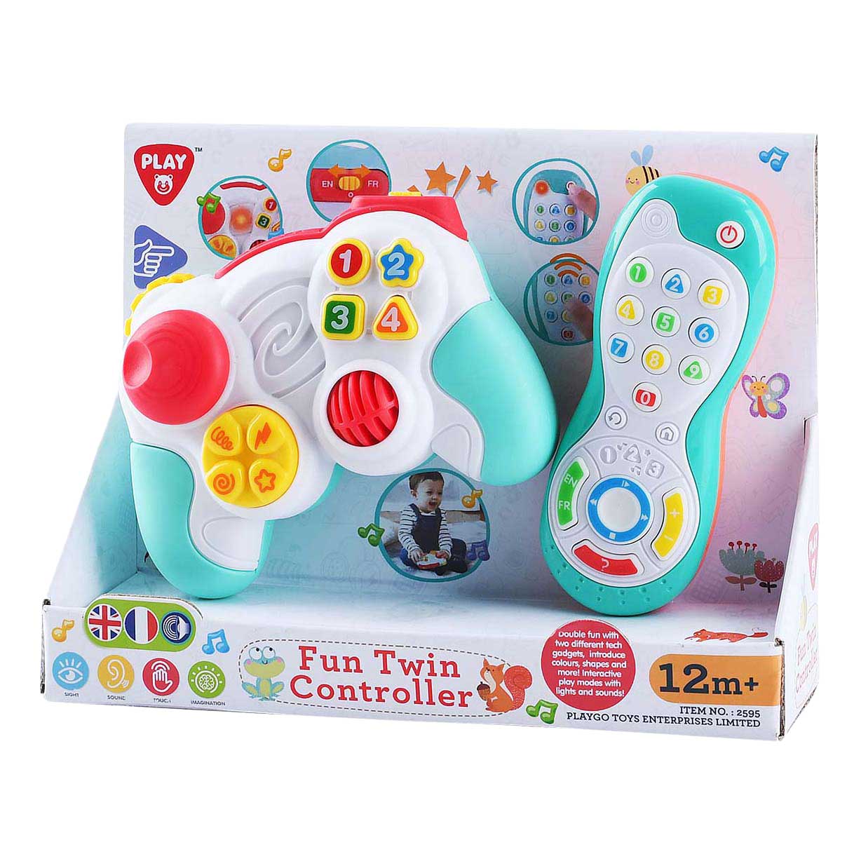 Playgo-Fernbedienungen - 2 Stk.