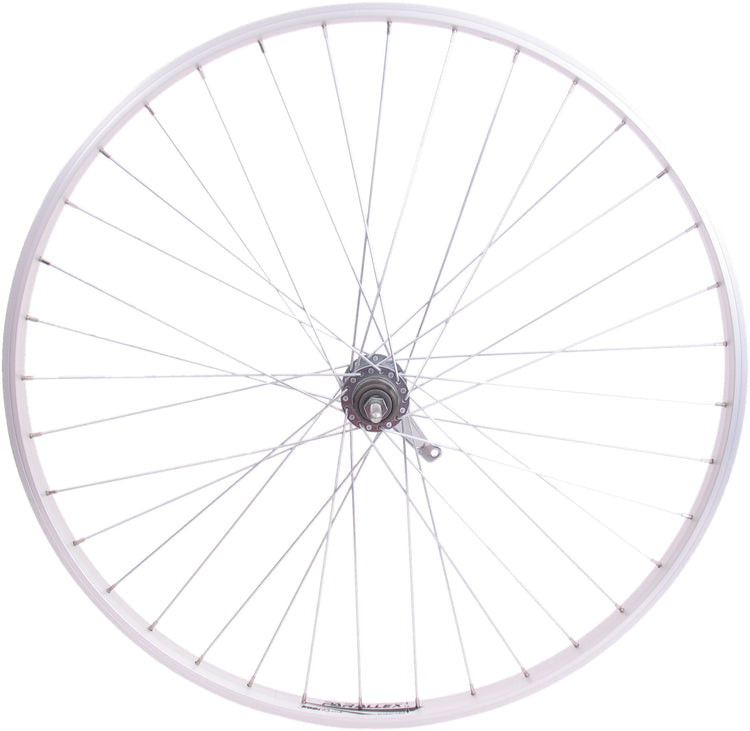 Shimano Hinterrad 28 x 1 4 Aluminiumbremsscheibe Silber