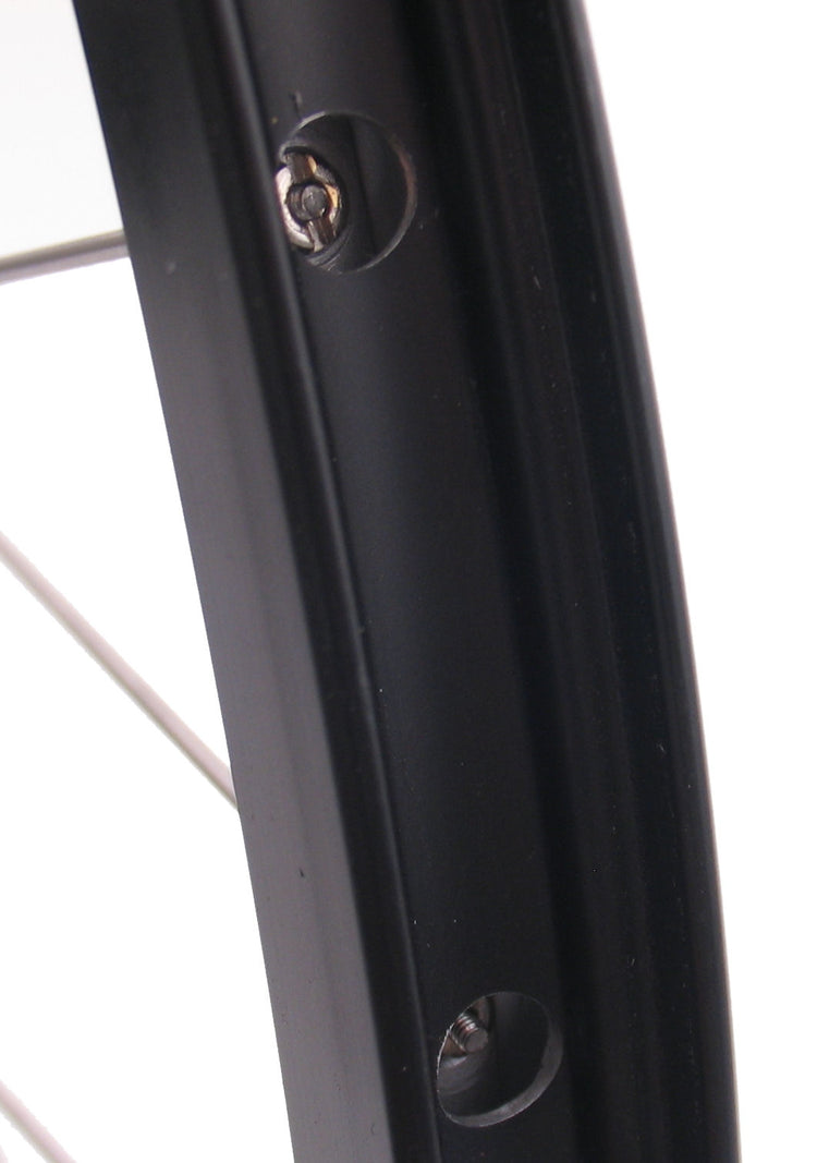 Shimano Vorderrad 26 559x19c Andra 30 Rand mit FH-M525-Hub für 6 Schrauben Bremsscheibe Schwarz