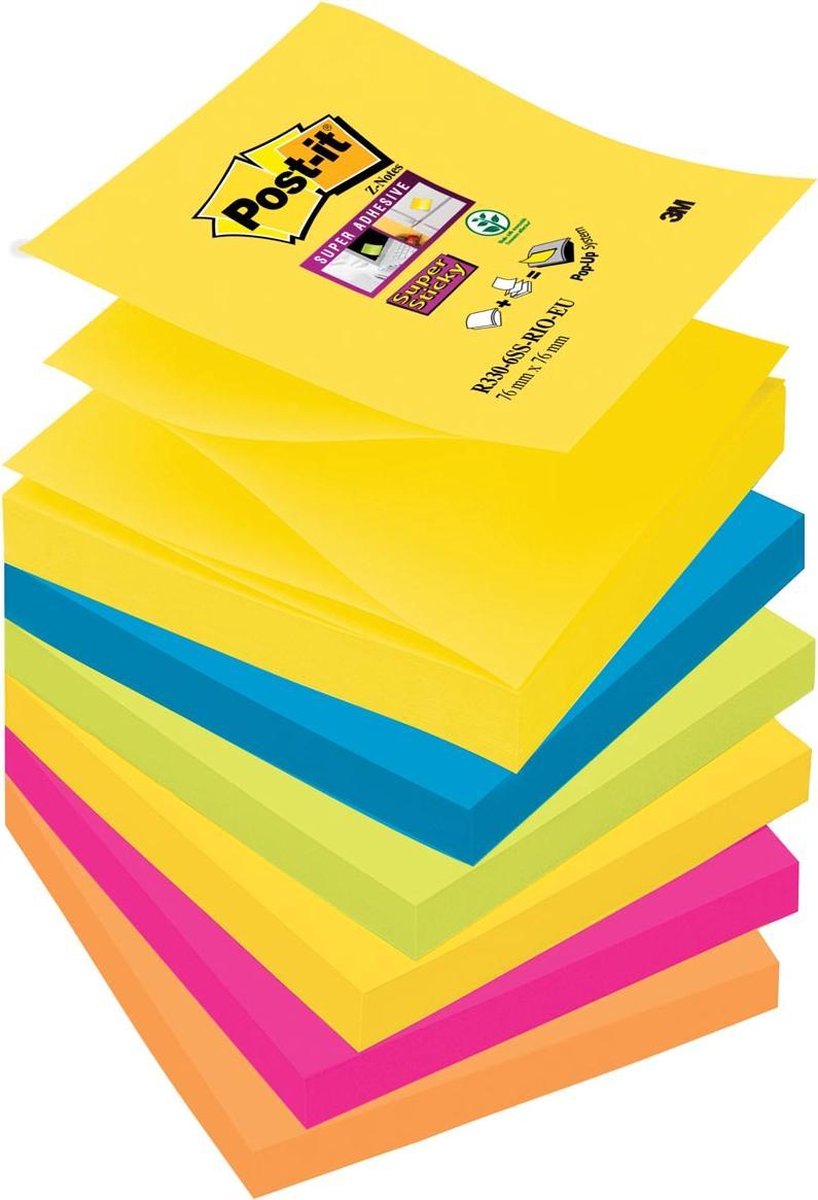 Post-it® Super-Haftnotizen