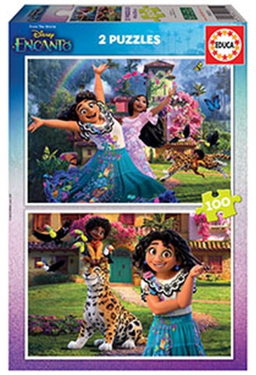 Educa – Puzzle – 2 x 100 Teile – Disney Encanto