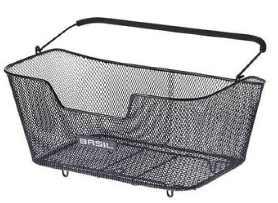 Basil Base L - Fahrradkorb - hinten - schwarz