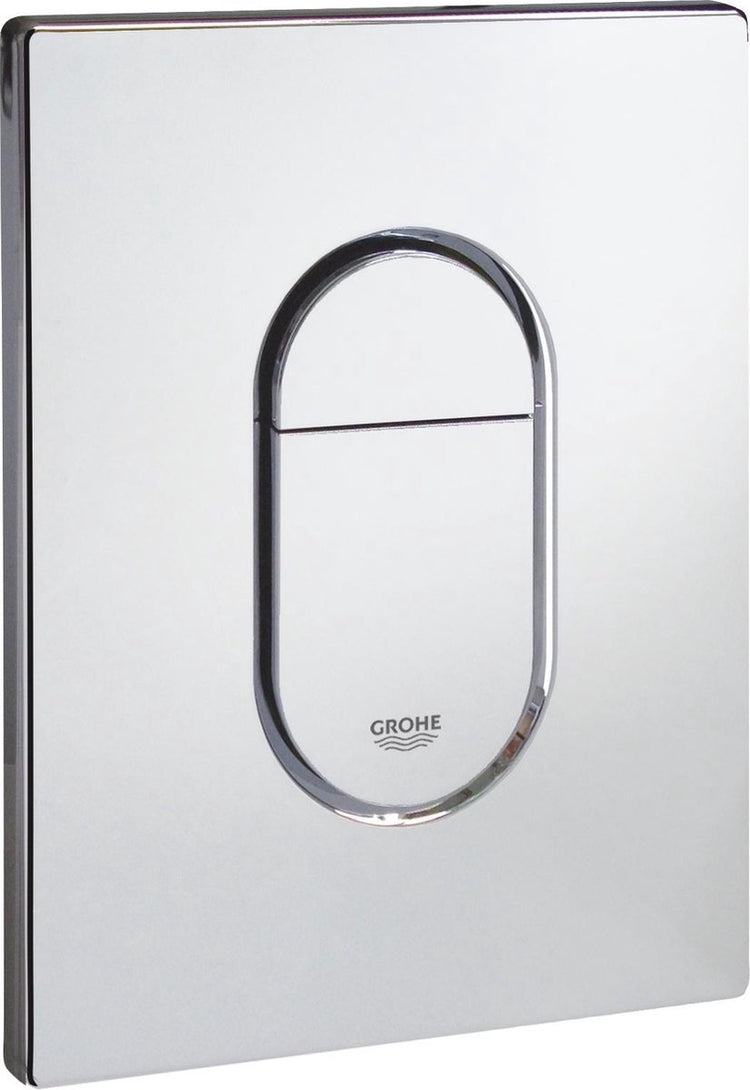 Grohe Arena Cosmopolitan Bedienfeld-Toilette – Doppelspülung – Kunststoff – Chrom