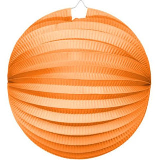 Laterne orange rund | 2 Stk