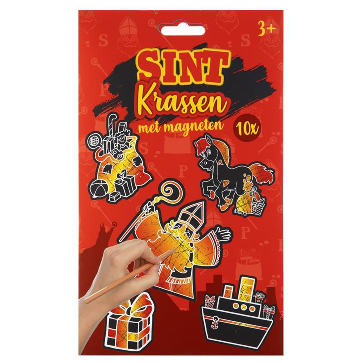 Sinterklaas Scratch Magnets, 8..