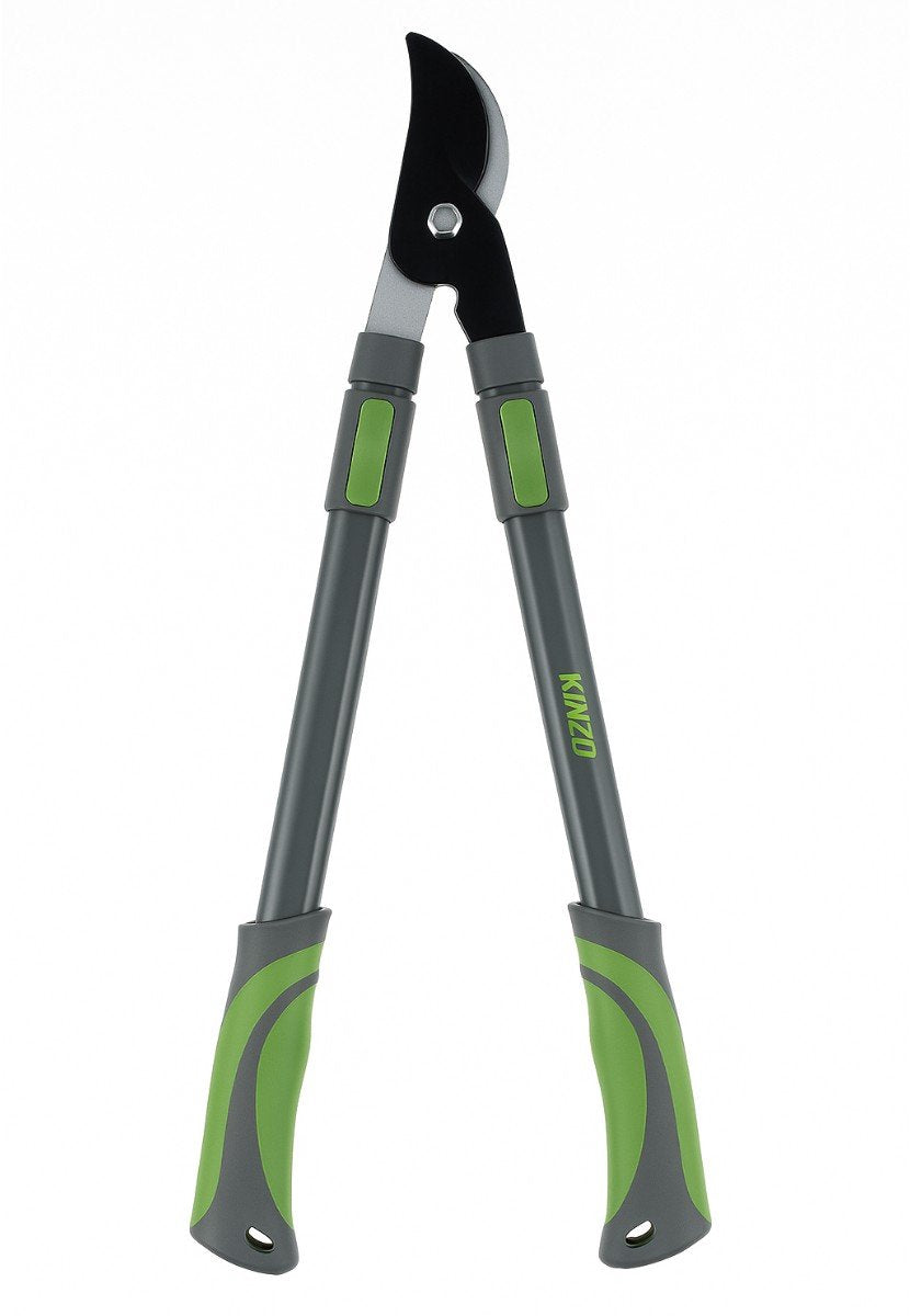 Kinzo Teleskop-Gartenschere 51–78 cm – ausziehbare Gartenschere – Gartenschere mit Antihaftbeschichtung – ergonomische Heckenschere – Gartengeräte